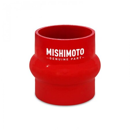 Mishimoto 225 Inlet Diameter Hump Red Silicone MMCP-2.25HPRD